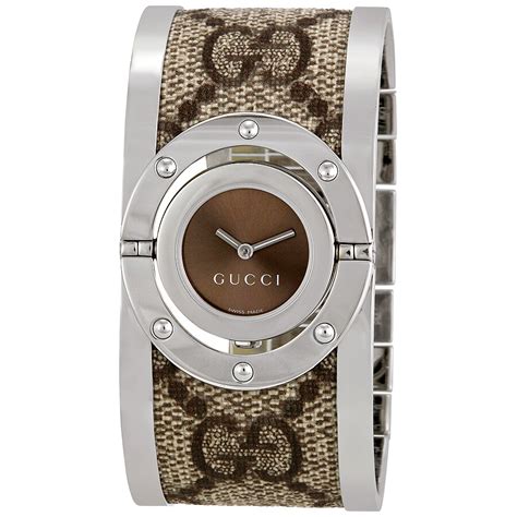 gucci twirl bangle watch|gucci bangle watches for women.